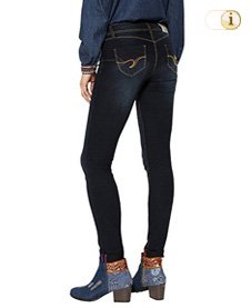 Desigual Jeans, Hose, Damen, Denim,  Farbe: schwarz.