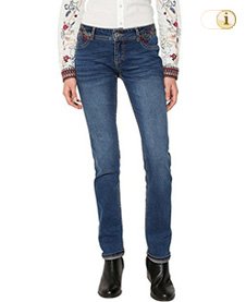 Desigual Jeans, Hose, Damen, Denim, Farbe: blau.