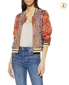 Desigual “Ribe” Bomberjacke, Farbe: orange.