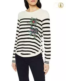 Weisser Desigual Pullover Baltimore, weiss.