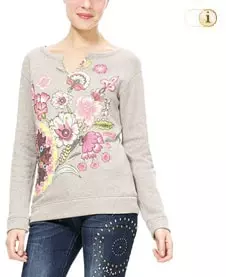 Desigual Pullover Menorca, beige.