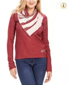 Desigual Sweatshirt SWEAT STEF, rot.