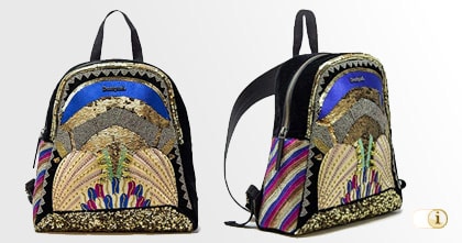 Schwarzer Desigual Rucksack, “LIMA AUDREY”, schwarz.