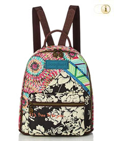 Desigual Rucksack Nazca Mini mit Multiprint Patch. Material: starkes Polyester. Farbe: bunt.