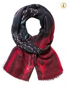 Desigual Herbst, Foulard, Schal, Loopschal KA, schwarz.