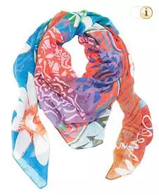 Desigual Foulard, Schal, Loopschal HAPPY_BAZAR, bunt.