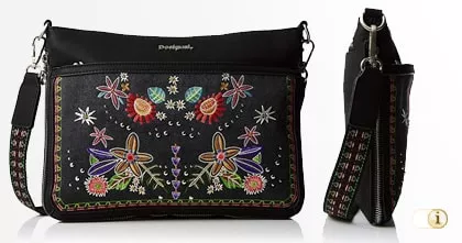 Schwarze Desigual Tasche, Candem Formigal Umhängetasche.