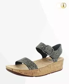 Fitflop Damen Bon Back-Strap Sandale, Eidechse Print.