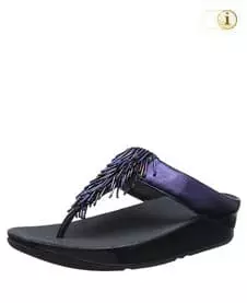 Blaue Fitflop Damen Sandalen. Sandale CHA CHA, blau.