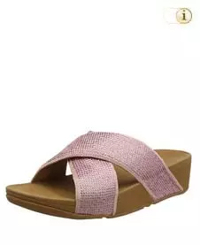 Fitflop Damen Ritzy Slide Sandale, rosa.