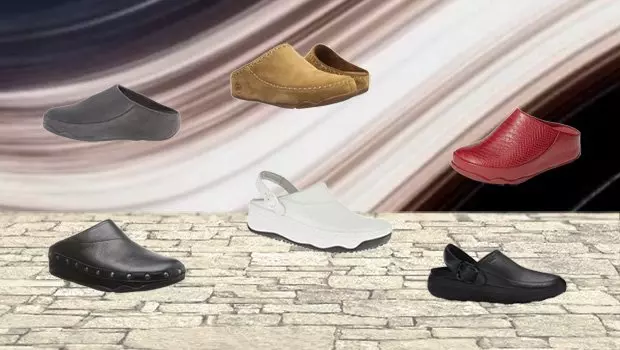 FitFlop Clogs für Damen und Herren in verschiedenen Farben.