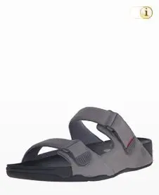 FitFlop Herren Gogh Adjustable Sandalen, grau.