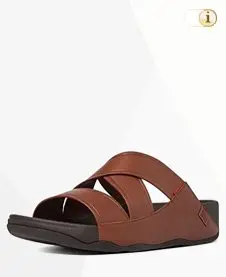 Fitflop Herren Sandale, dunkelbraun.