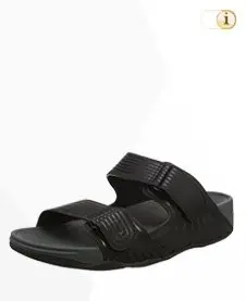 FitFlop Herren Gogh Moc Pool Sandale, schwarz.