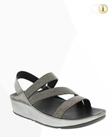 Fitflop Crystall Z-Strap, silber.