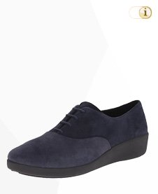 FitFlop F-Pop Opul Oxford Sneaker, blau.