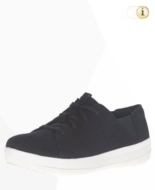 FitFlop Sporty Lace Up Sneaker, schwarz.