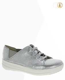 FitFlop Sporty Lace Up Sneaker, silber.