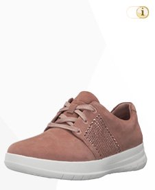 FitFlop Sporty Pop Crystal Sneaker, rosé-braun.