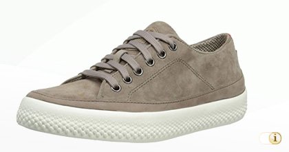 FitFlop Super T Sneaker Wildlederschuh in grau.