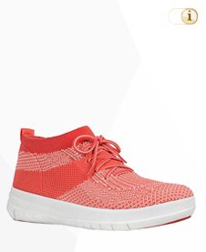 Fitflop Uberknit SLIP-ON HI TOP Schuh, orange.