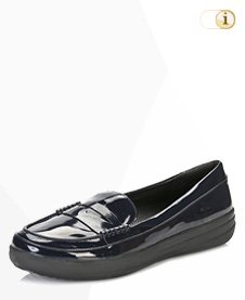 FitFlop F-Sporty Tm Penny Loafer, schwarz.