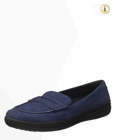 FitFlop F-Sporty Penny Loafer, blau.