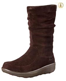 Braune FitFlop Damen Stiefel, Loaff Slouchy, braun.