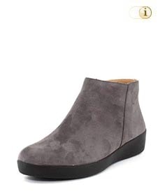 FitFlop Damen Stiefel, Stiefelette Sumi, blaugrau.