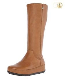 Brauner FitFlop Damen Stiefel, Tan, kniehoch, braun.