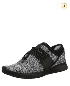 Fitflop Schuhe Damen, Artknit Angeline Lace Up Sneaker, grau.