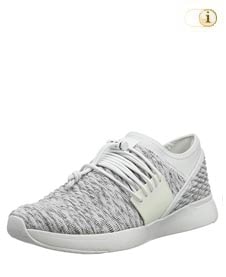 Fitflop Artknit Angeline Lace Up Sneaker, weiß.